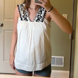J CREW tank blouse